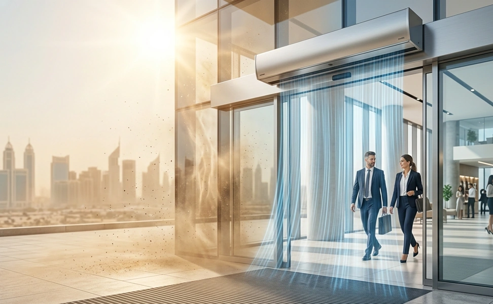 How to Choose the Right Air Curtain for Your Doorway: A UAE Buyer’s Guide