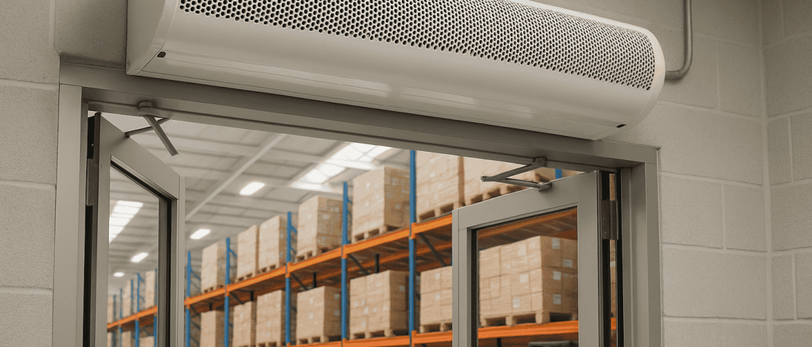 Benefits of Air Curtains Commercial and Industrial Spaces