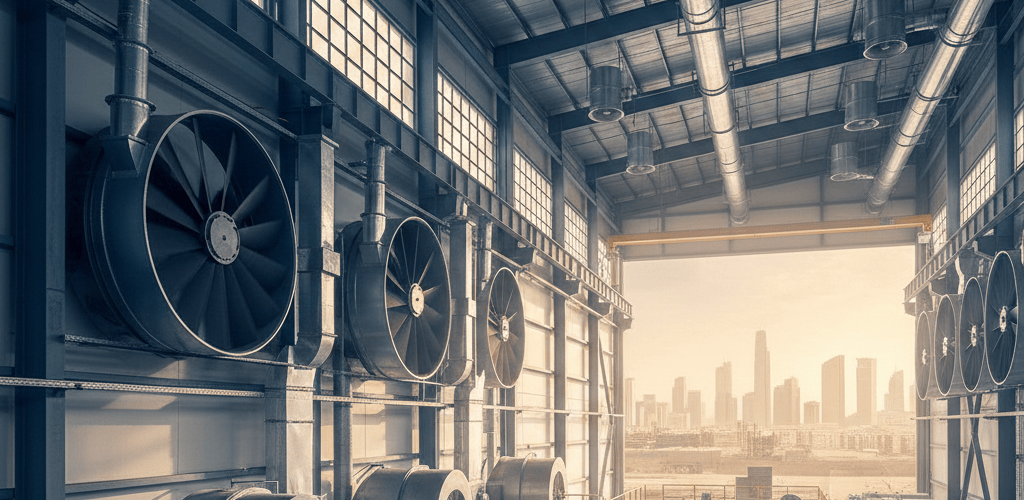 Ventilation Fans in UAE: Types, Brands & Industrial Applications