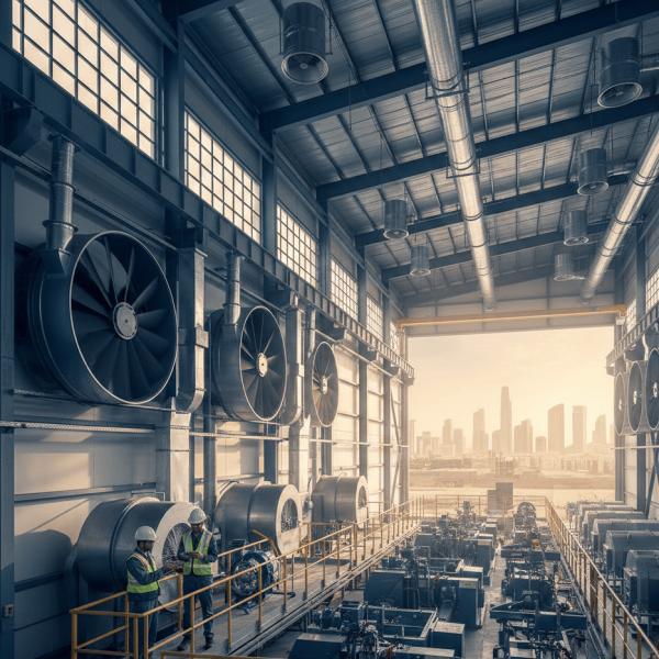 Ventilation Fans in UAE: Types, Brands & Industrial Applications