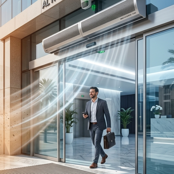 air-curtain-sensor-uae-energy-efficient-hvac