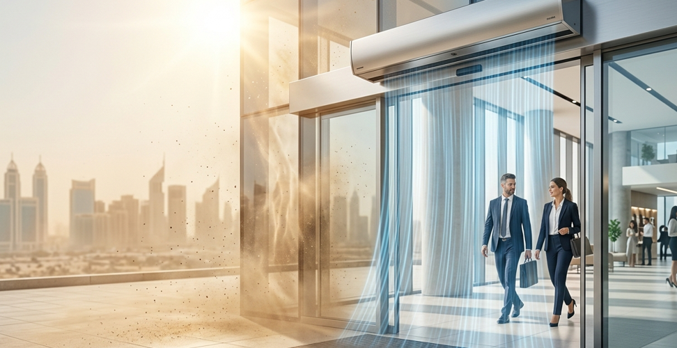 How to Choose the Right Air Curtain for Your Doorway | UAE